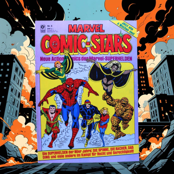 Marvel Comic-Stars Nr. 6 (1981) Condor Verlag | Das Ding, Hulk, Spider-Man & X-Men | Hoppla Stuff